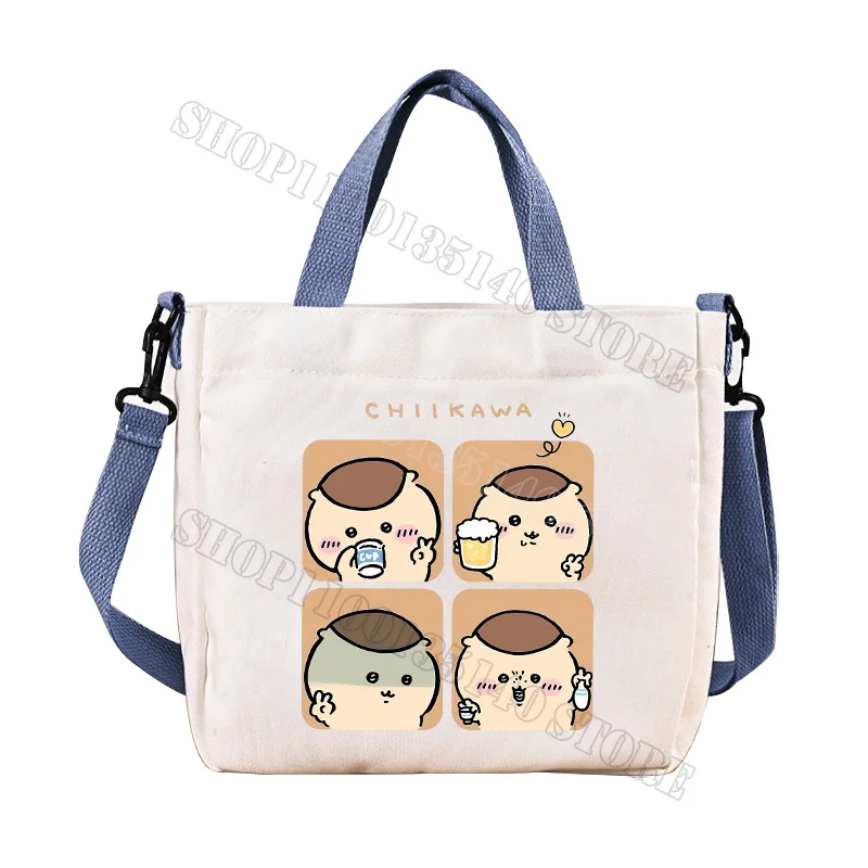 Chiikawaes Umhängetasche mit Anime-Charakter-Aufdruck, Kawaii Tragbare Große Kapazität Schreibwaren-Aufbewahrungstasche, Geschenke im Trend – Detail 3
