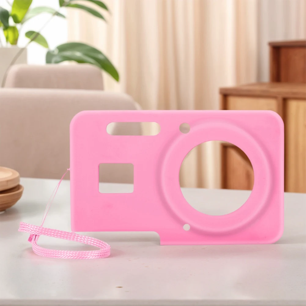 For KODAK PIXPRO FZ55 Digital Camera Cover Soft Silicone Protective Case (Pink)
