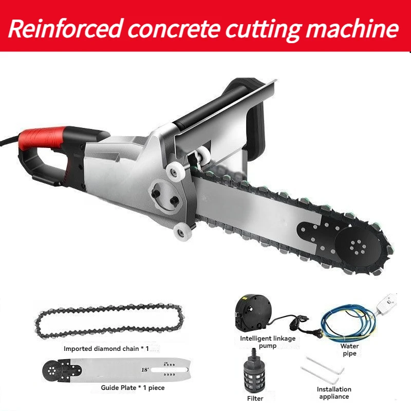18-inch 20-inch Diamond Concrete Chain Saw 8900W Portable Stone Cutting Machine Concrete Chainsaw