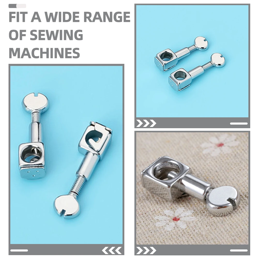 

5 Pcs Machine Sewing Needle Clip Household Part Component Domestic Metal Clamp Holder