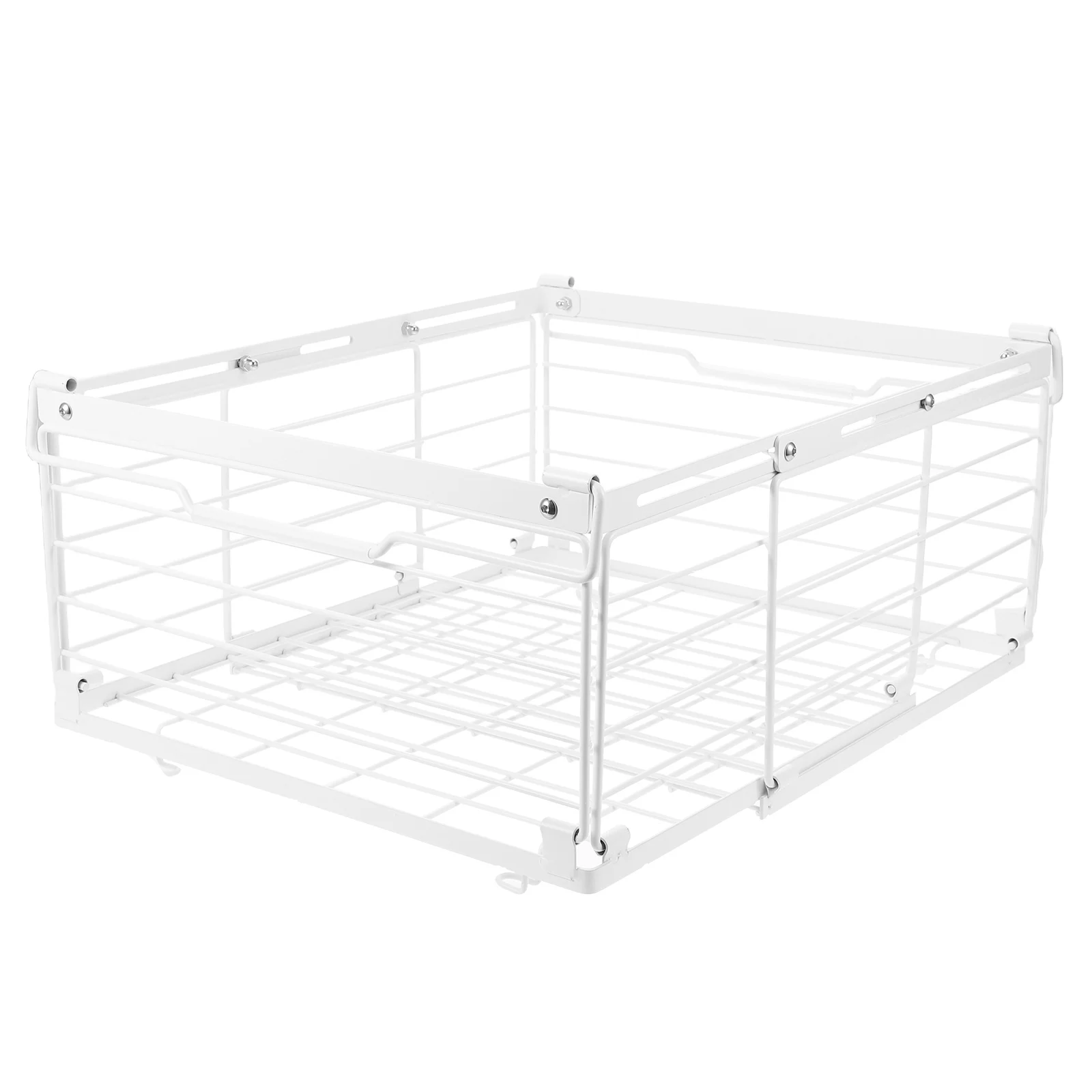 

Refrigerated Storage Basket Chest Freezer for Kitchen Deep Organizer Bins White
