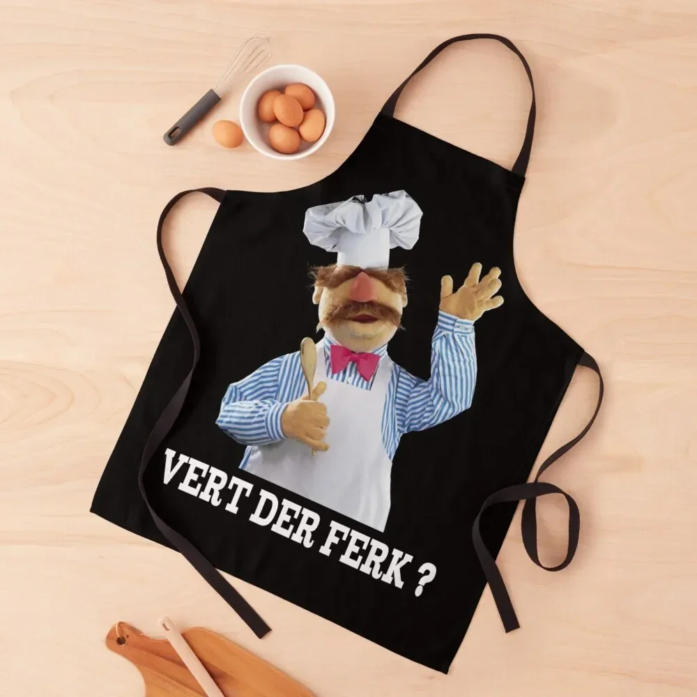 The Swedish chef bork Apron Women's Dresses Kitchen Tools Things For Kitchen Apron