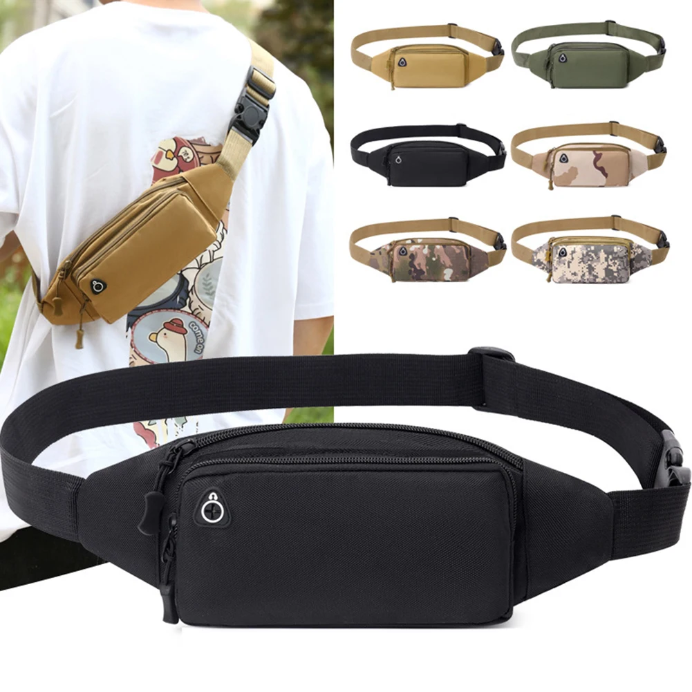 

Men Waist Bag Fanny Pack Chest Bags Hip Bum Bag Ladies Travel Belt Bag Crossbody Money Pouch Chest Bags Belt Purse Pocket