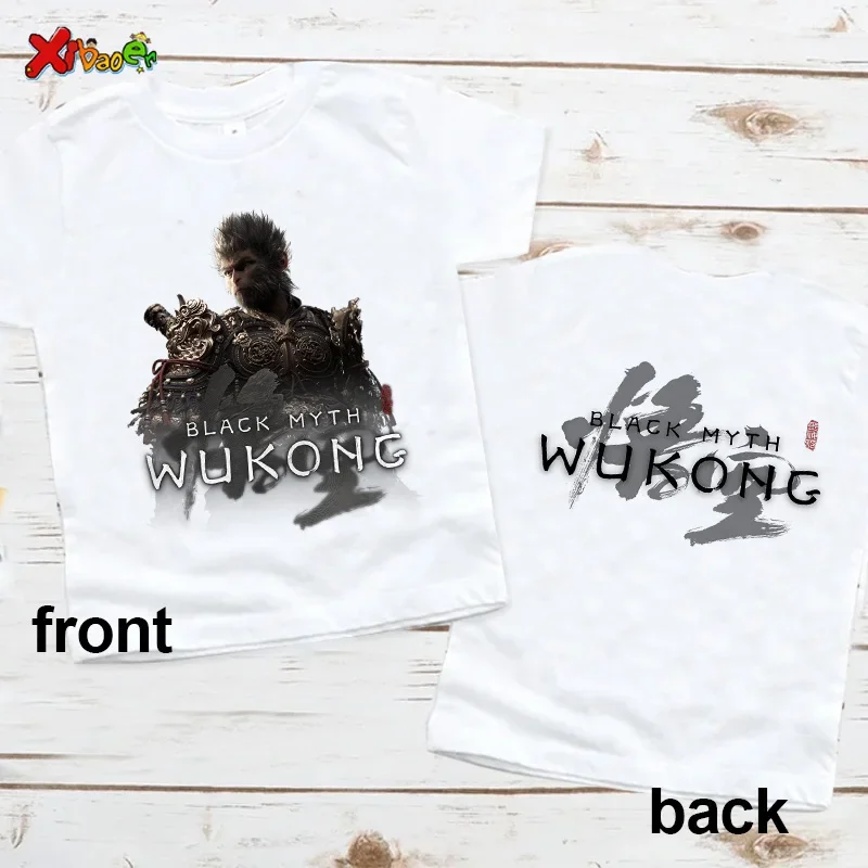 

Black Myth Wukong Shirt SunWukong T-shirt Moneky King Tee T-shirt Graphic Tee Adventure Game Shirt Journey To The West T-shirt