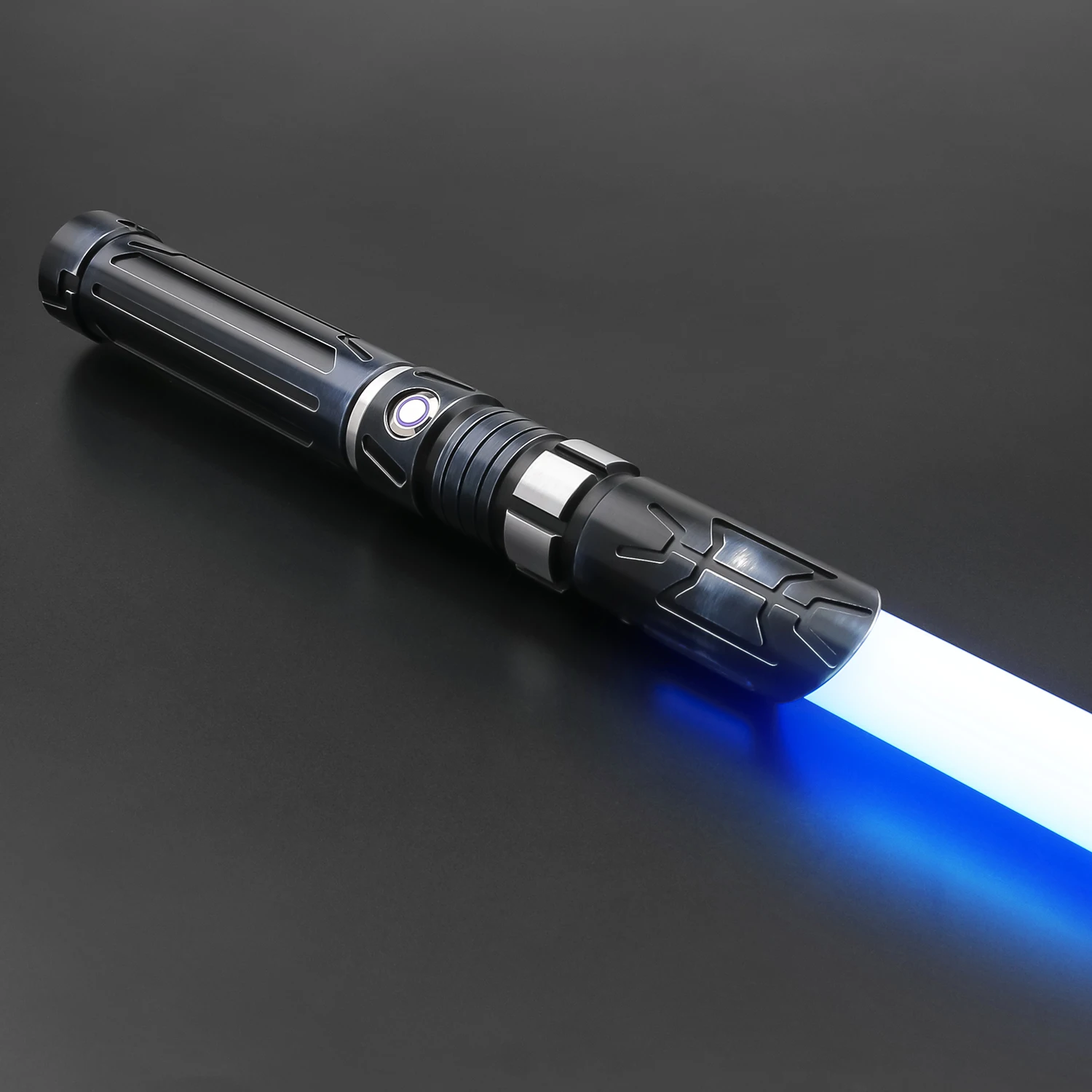 TXQSABER RGB Pixel heavy dueling laser sword Smooth Swing Metal Handle lightsaber Cosplay FOC jedi sword 12 Colors foc force