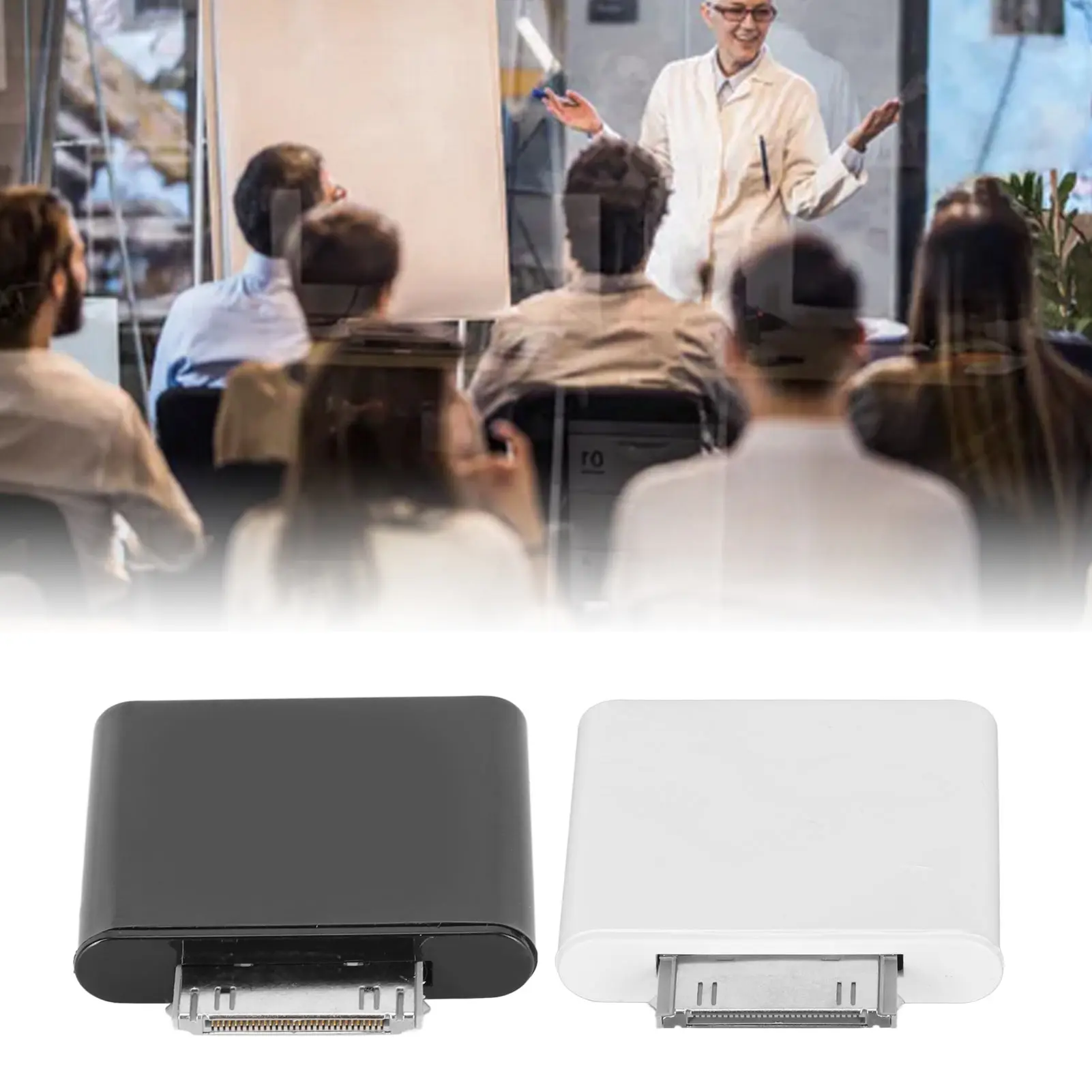 30 Pin Bluetooth Adapter 30 Pin Bluetooth Adapter Plug and Play Drive  Wireless Bluetooth Sound Dongle Adapter Transmitter