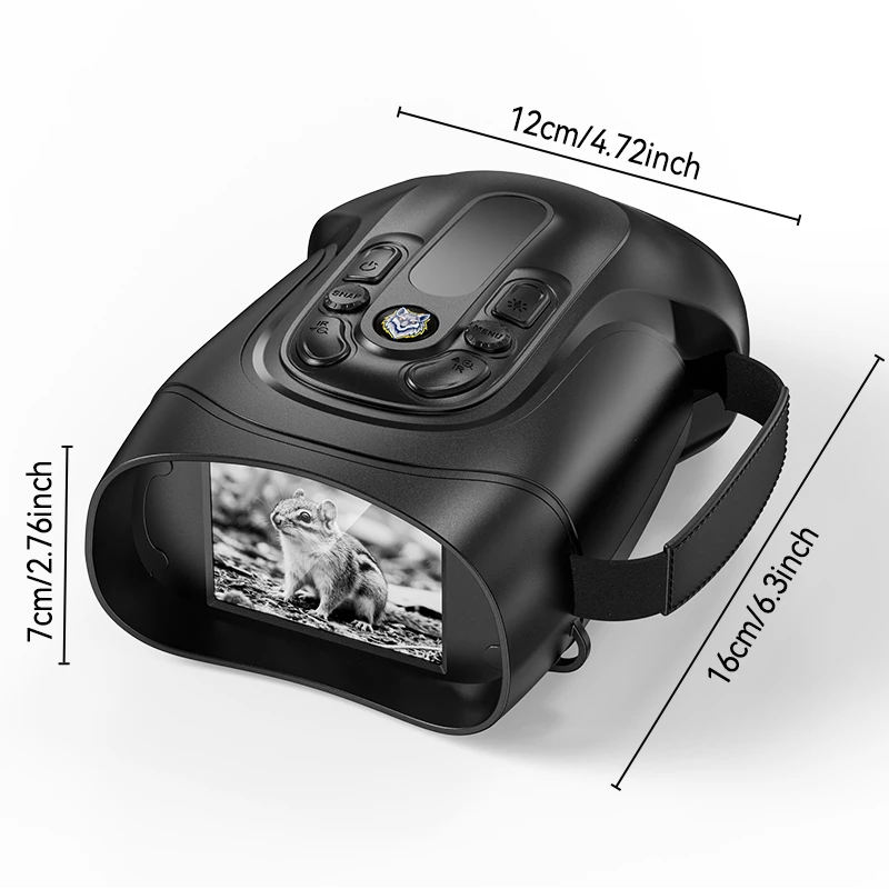 Inskam 337 Factory Supply Compact Scope for 10x Clarity in Low Light Field Detection and Viewing Night Vision