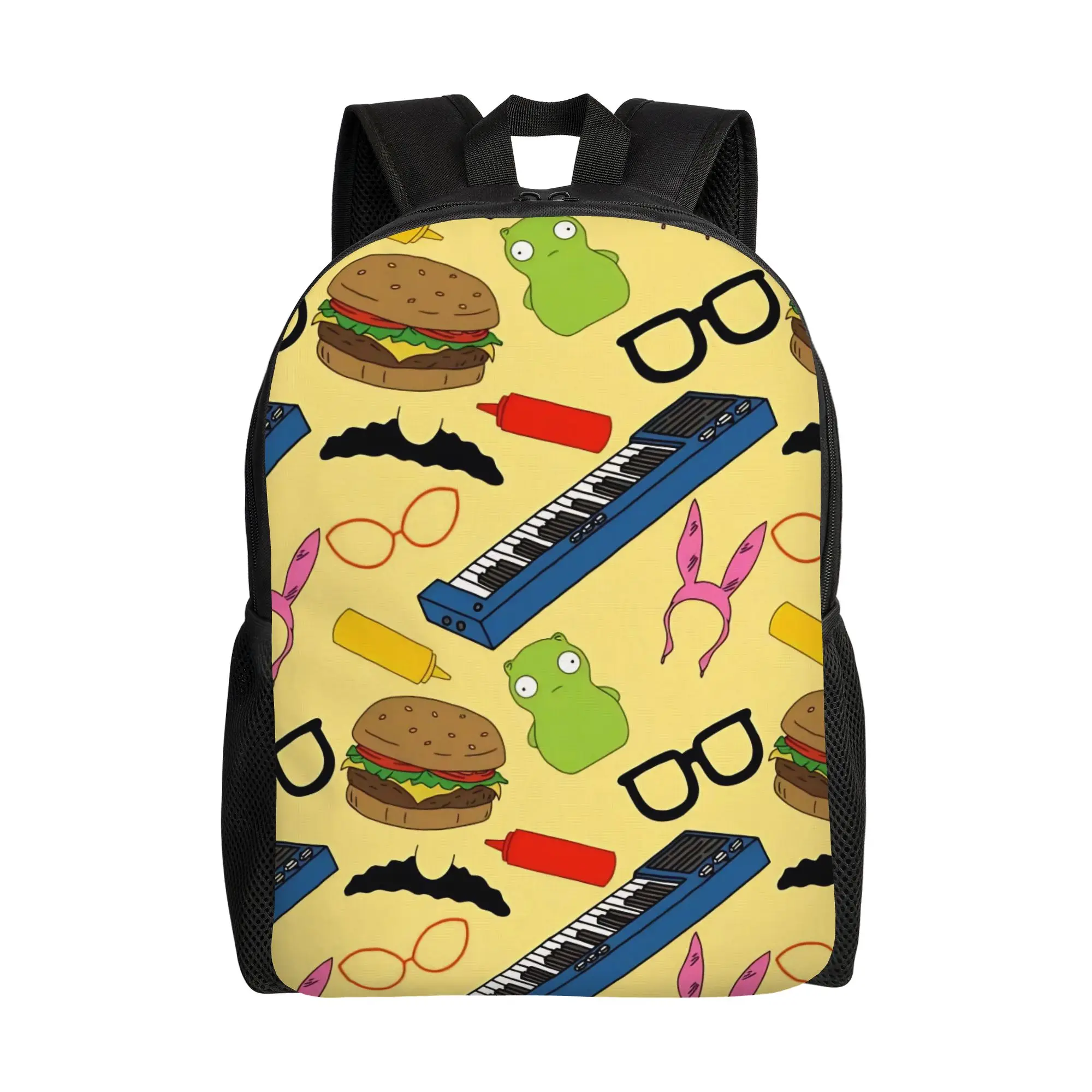 

Tina Louises Casual Backpack Outdoor Student Business Bob's Burgers Anime Daypack for Men Women Laptop Shoulder Bag