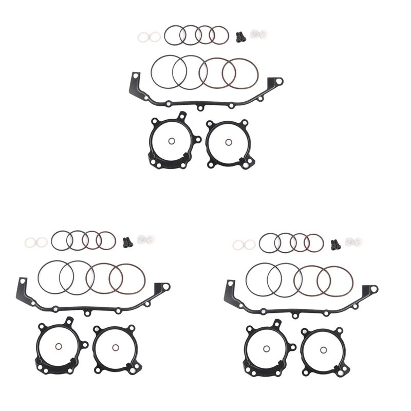 3X Vanos O-Ring Seal Repair Kit Fit For BMW E36 E39 E46 E53 E60 E83 E85 M52tu M54 Double Convex Repair Kit 11361433513