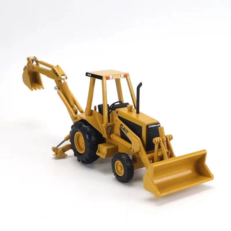 1:32 scale Diecast Yellow cat 416 Backhoe Loader Model Alloy Excavator model 55271 Gift toys