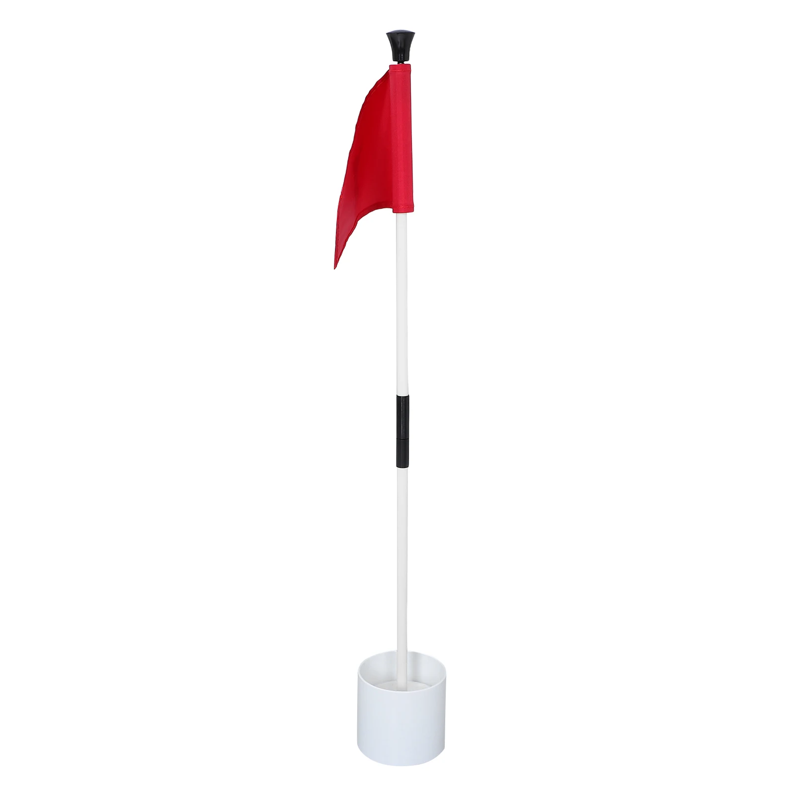 

1 set 1 Set Golf Flagpole Kit Lightweight Glass Fiber With Abs Base Number Flag For Training Court Practice Golf Supplies