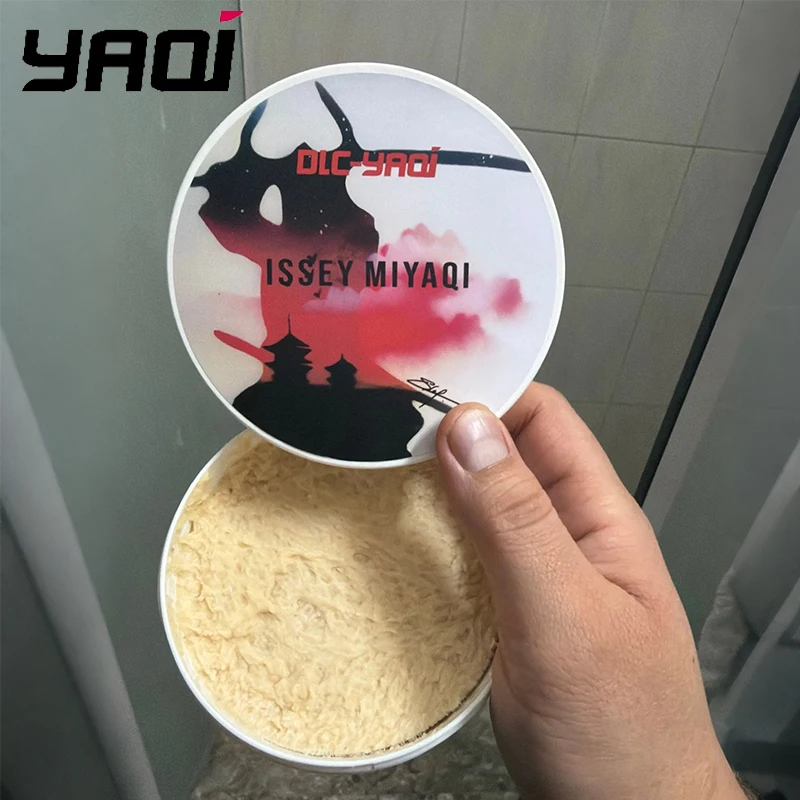 2026年新発売-yaqi-miyaqi-アティサンシェービングソープ-メンズ用-170g-伝統的な手作りの高級ウェットシェーブ体験-﻿