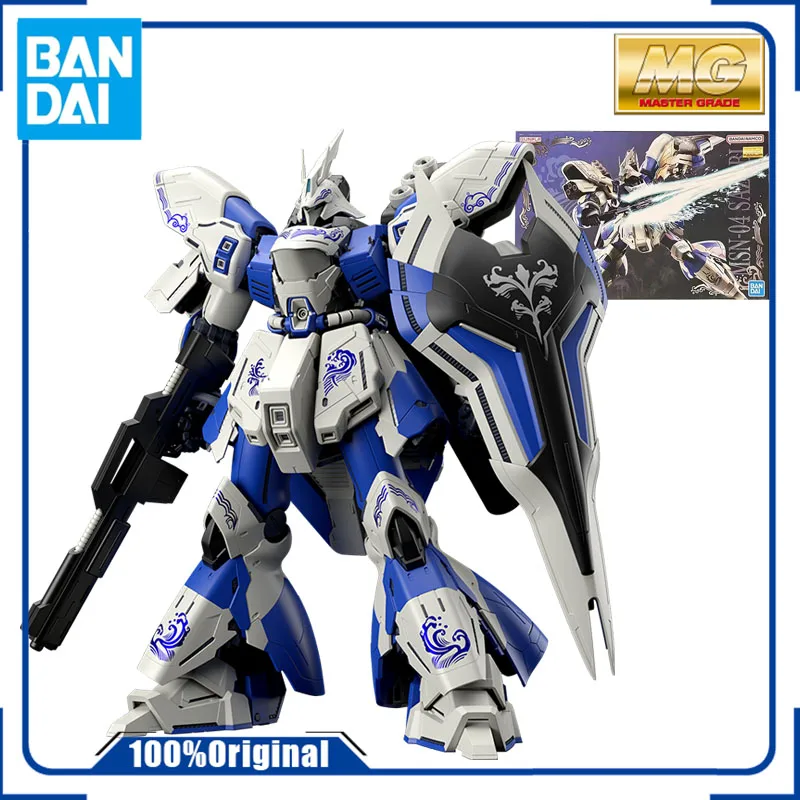 In Stock Genuine Original BANDAI MG 1/100 Sazabi Collection Ver. Anime Figures Assembly Model Toy children Gift Collection