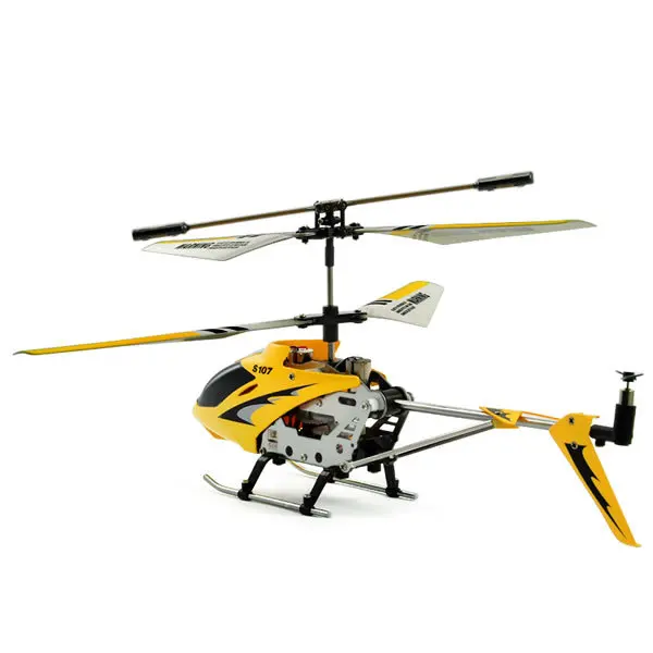 

S107G Rc Helicopter 3Ch Gyro Stabilized Infrared Remote Control Helicopter For Indoor Outdoor Flight Yellow