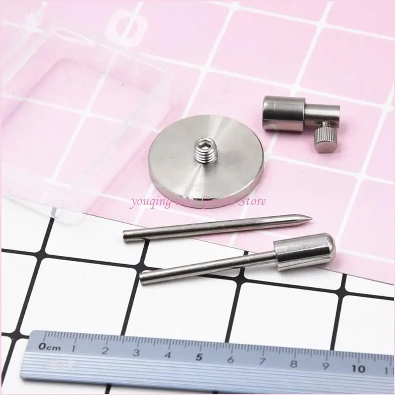 

57QA Alloy Baking Stand Soft Pottery Doll Heads Support Workstation Convenient Doll Sculpting Stand for Artists and Hobbyists