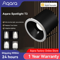 Aqara Smart Spotlight T3 Zigbee 3.0 Downlight Dimming Round Light 6W Beam Angle 15°24°36°80° Adaptive Lighting Dimming Homekit