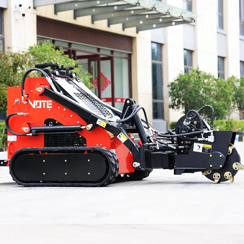 Stump crusher Customized  Skid Steer Loader With Crawler Epa/Euro5 Mini Loader Skid Steer