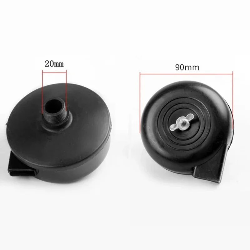 1pcs 16mm 20mm Replacement Air Filter Exhaust Muffler For Piston Air Compressor Oil‑Filled Belt Drive Direct Couple Accessories