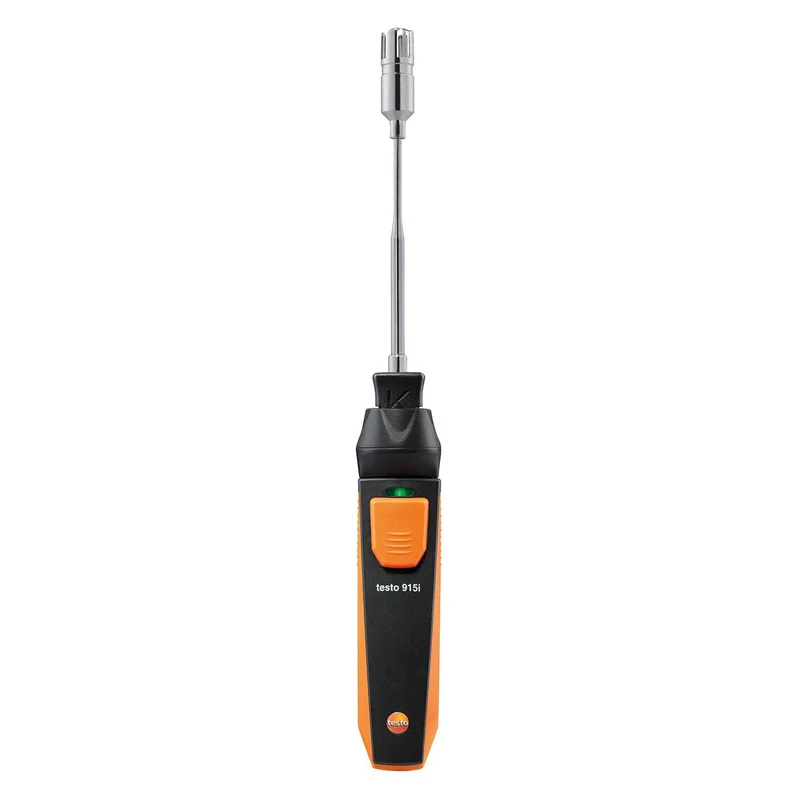 Testo 915i Temperature Instrument Kit Bluetooth Split  0563 5915 With 3 PCS Temperature Probes For Air Penetration Surface