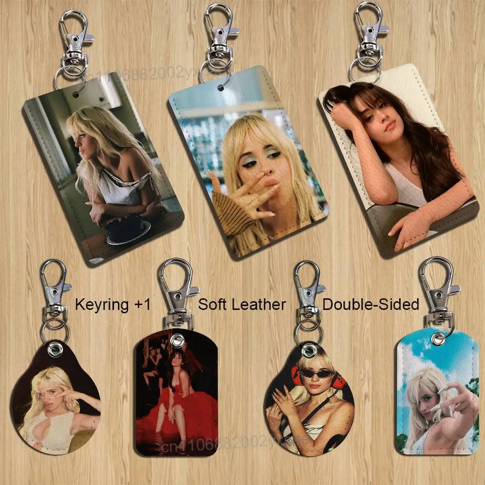 

Key to the City Camila Cabello Card Holder Keychain Key Ring Door Lock Access Protective Case For Security Gift