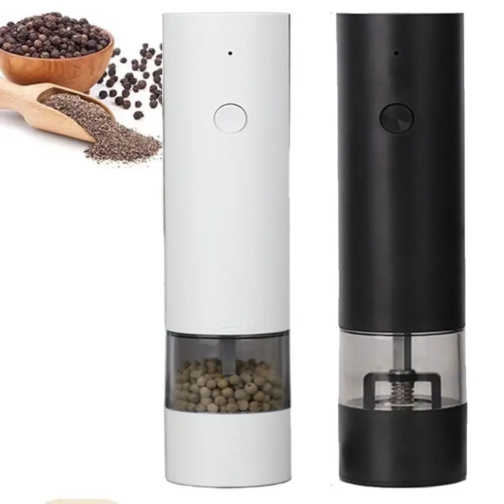 

Adjustable Electric Spices Grinder Large Capacity One Click Start Grinding Bottle Ceramic Core One Hand Operation
