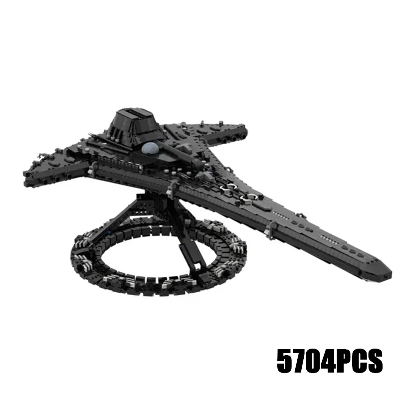 Moc Building Bricks Military Game Weapon Model Destiny Spaceship Technology Modular Blocks Gift Christmas Toys DIY Sets Assembly