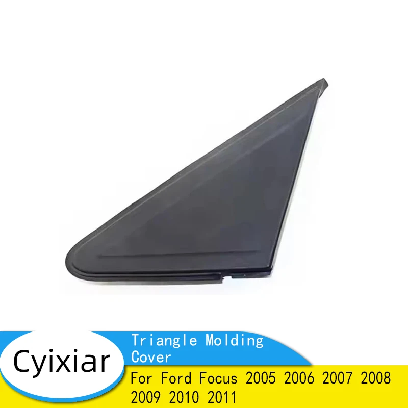 

For Ford Focus 2005 2006 2007 2008 2009 2010 2011 Car Rearview Wing Door Side Mirror Corner Triangle Molding Trim Cover Lid Cap