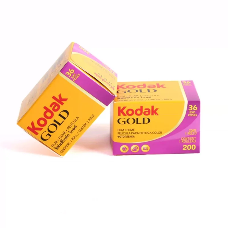 1 2 5 6 10 Rollen 36 opnamen per rol KODAK GOLD 200 35mm film voor KODAK M35 / M38/H35/F9/I60 filmcamera (Vervaldatum: 2027)