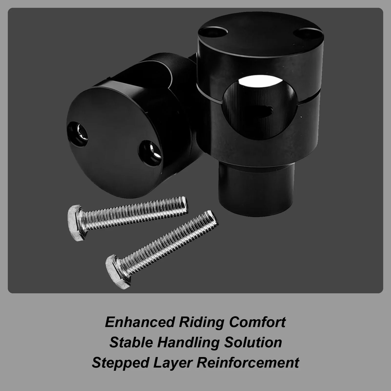 Motorcycle Handle Riser Replacement Accessory For Handlebar Motorbike Raiser Height For Garage Outdoor Touring Road Highway