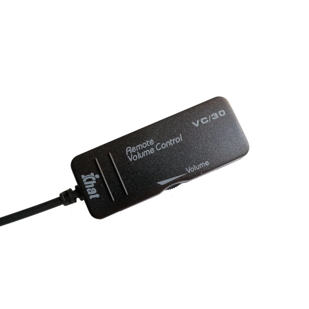iChat VC30 Black Headphone or Earbud Volume Control Accessory new Headset Volume Controller VS KOSS VC20 Audio e video portatile