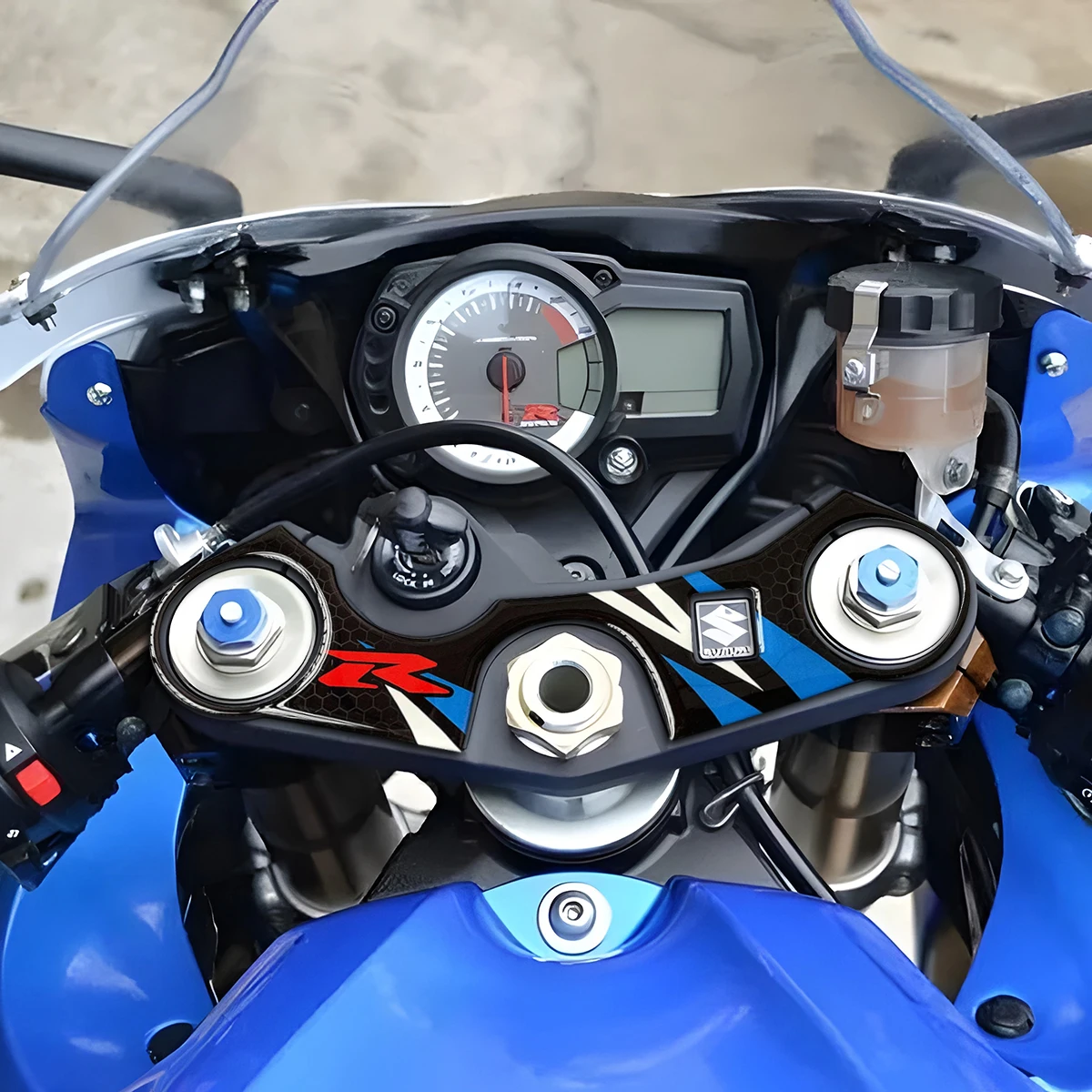 Decorative stickers Suitable for fuel tank cap motorcycle accessories for suzuki GSX250 GSX gsx250 Non-slip Fish BoneSet  Decals