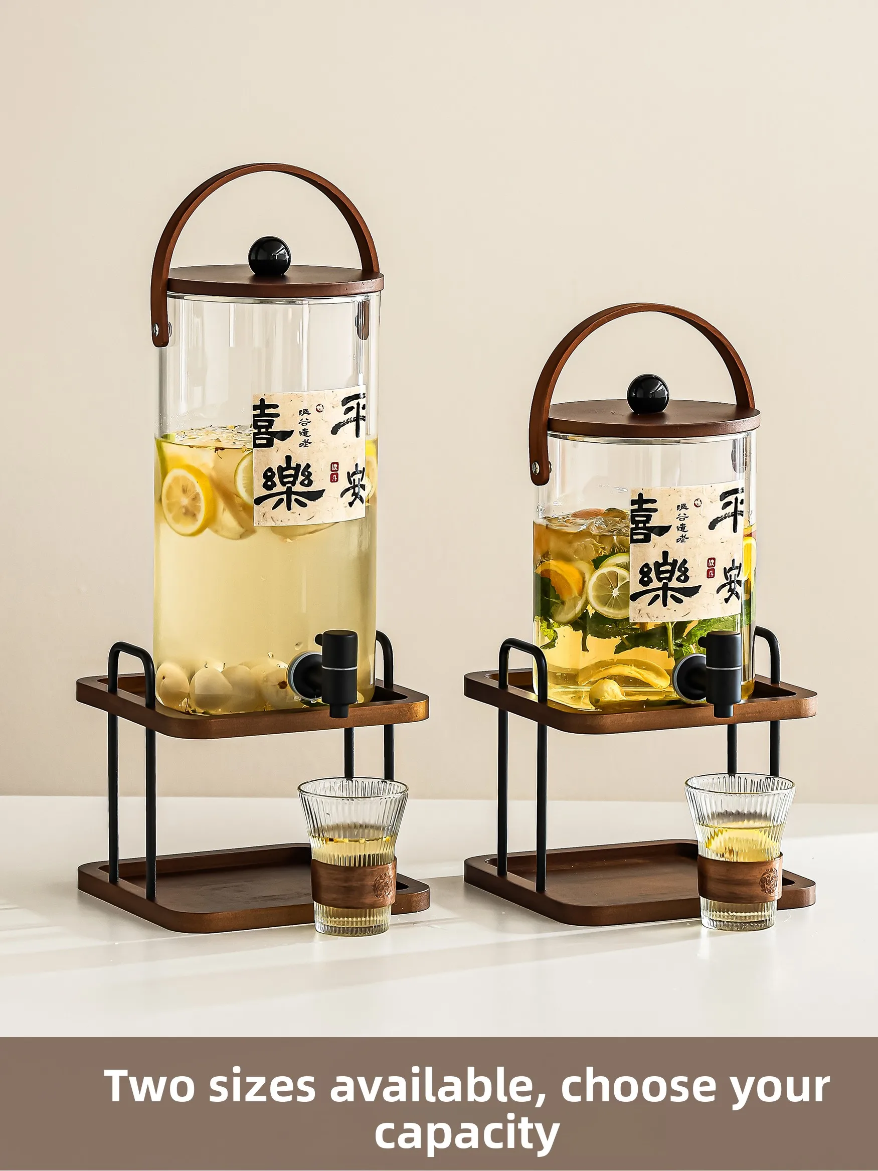 

Высокоэстетичный стеклянный горшок для холодной воды с краном, большая емкость, термостойкий, для домашнего использования, для хранения воды, горшок для прохладной воды, бочка для напитков