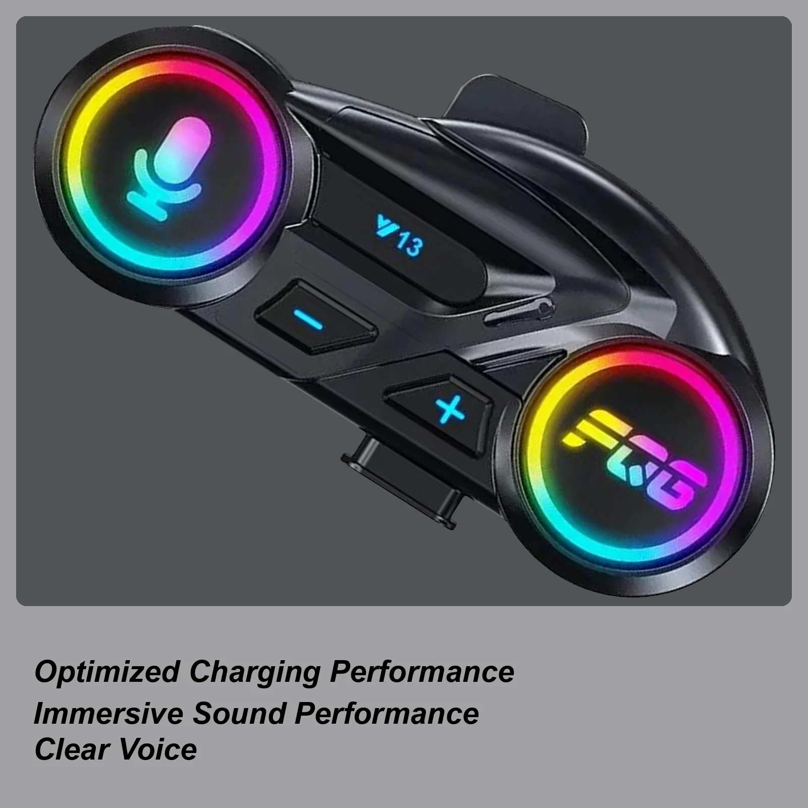 

Motorcycle Helmet Headphones Wireless Motorcycle Headset Noise Reduction Waterproof 800mAh Earbuds For Skiing Racing Touring