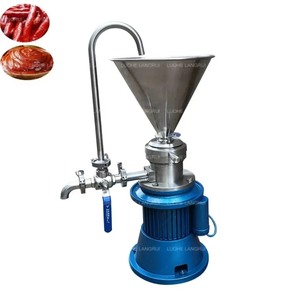 

Small JML-50 Molino coloid peanut butter making machine grinder colloid mill