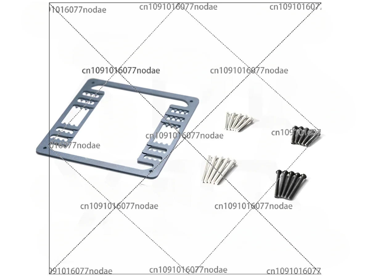 【 Omnidirectional fan conversion frame 】, axp90 X47 X53 fan adapter 9-12cm metal down pressing ITX