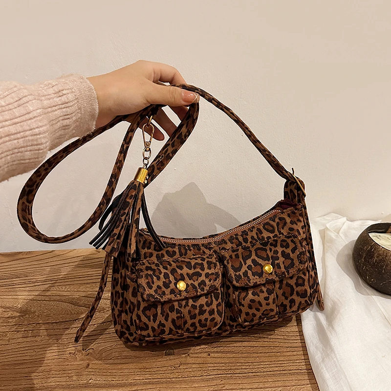 

Zipper Popularity Versatile Design Crossbody Bags for Women New Simple Fashion Classic Faux Suede Square Shoulder Bags