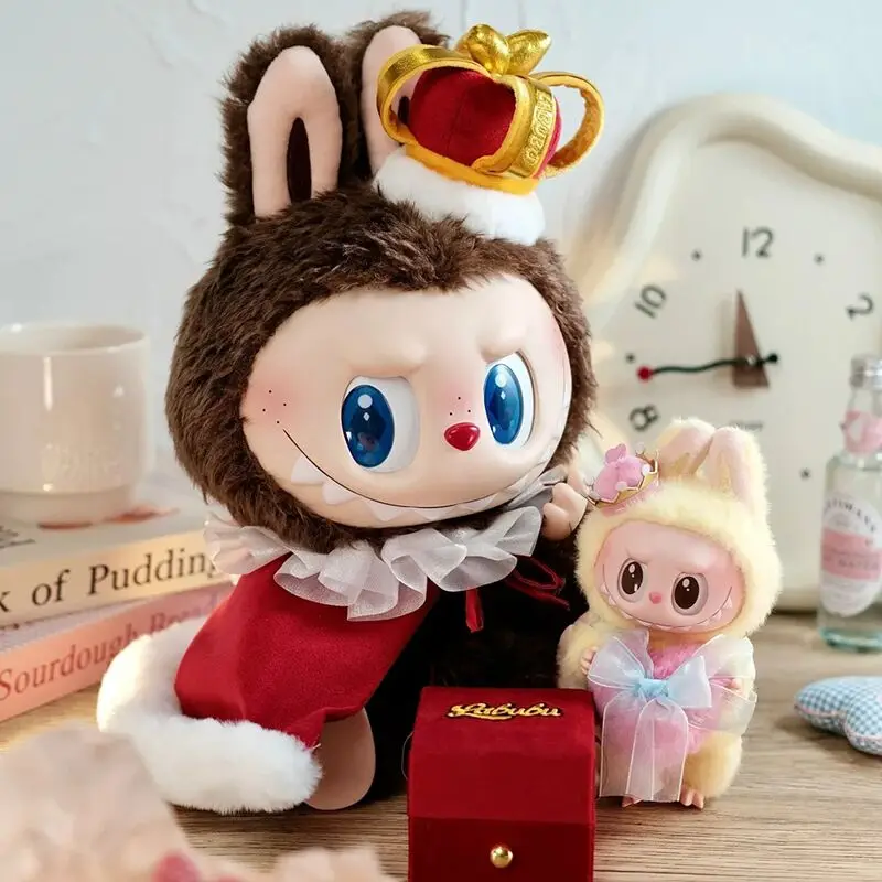 

Genuine The Monsters Labubu V3 Let‘S Checkmate Series Vinyl Face Doll Figure King Queen Keychain Pendant Labubu Valentine'S Gift