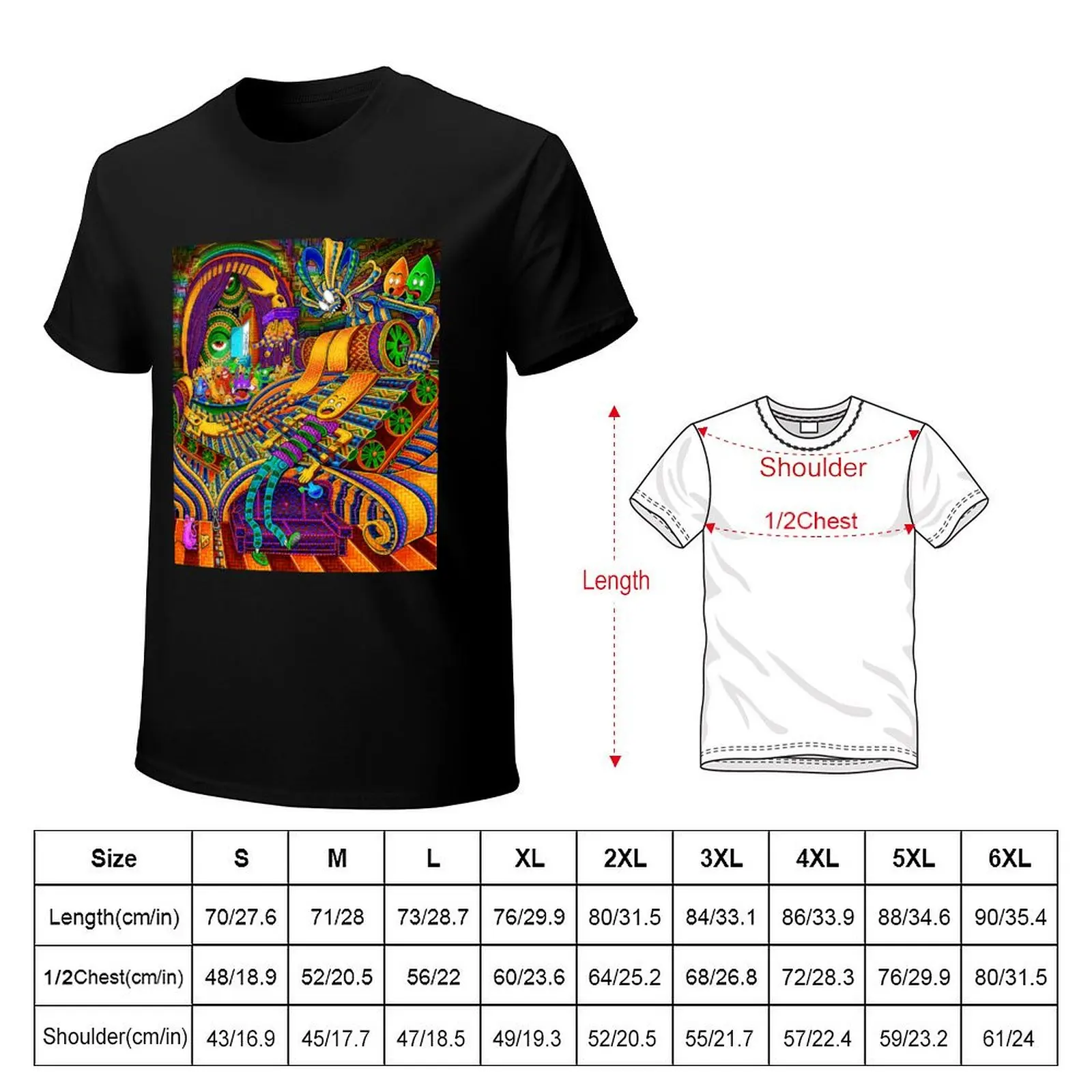 The Conductor of Consciousness T-Shirt kawaii clothes cotton graphic tees men clothings