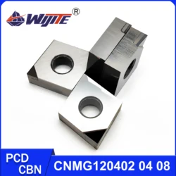 PCD turning tool CNMG120402 CNMG120404 CNMG120408 Processing aluminum copper CBN tool processing hard steel and cast iron CNMG