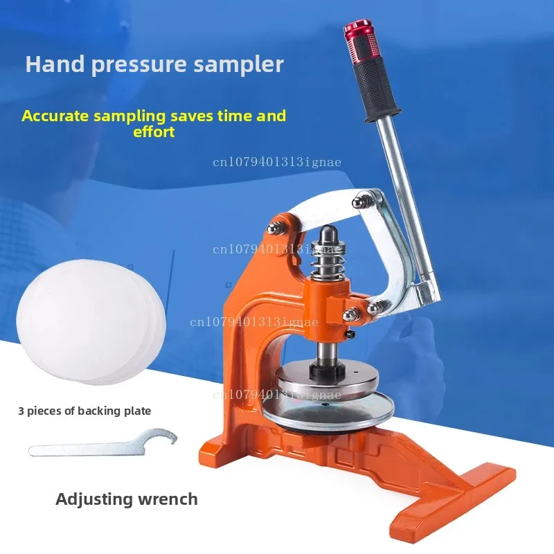 Hand-pressed sampling knife, textile gram weight meter, disc sampler, paper sampler, fabric, cardboard