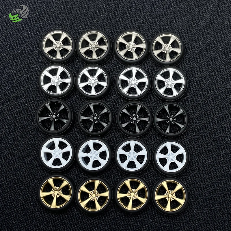 1/64 Wheels Advan GT TE37SL OZ FUTURA or Brake Calipers 9.4mm 9.8mm 10.8mm Modify Wheel Tire Rims for 1:64 Diecast Car Model