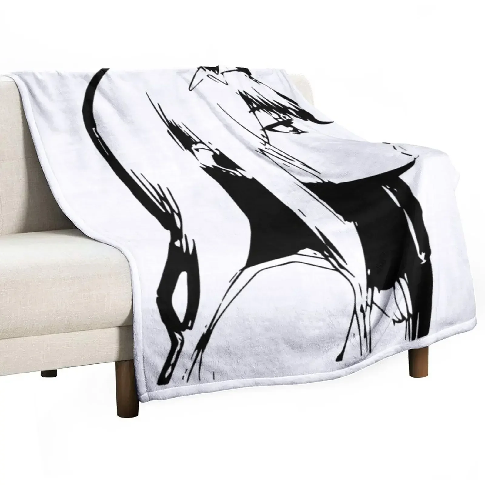 

Darling in the Franxx - Zero Two Throw Blanket For Sofa Thin Designers bed plaid Blankets