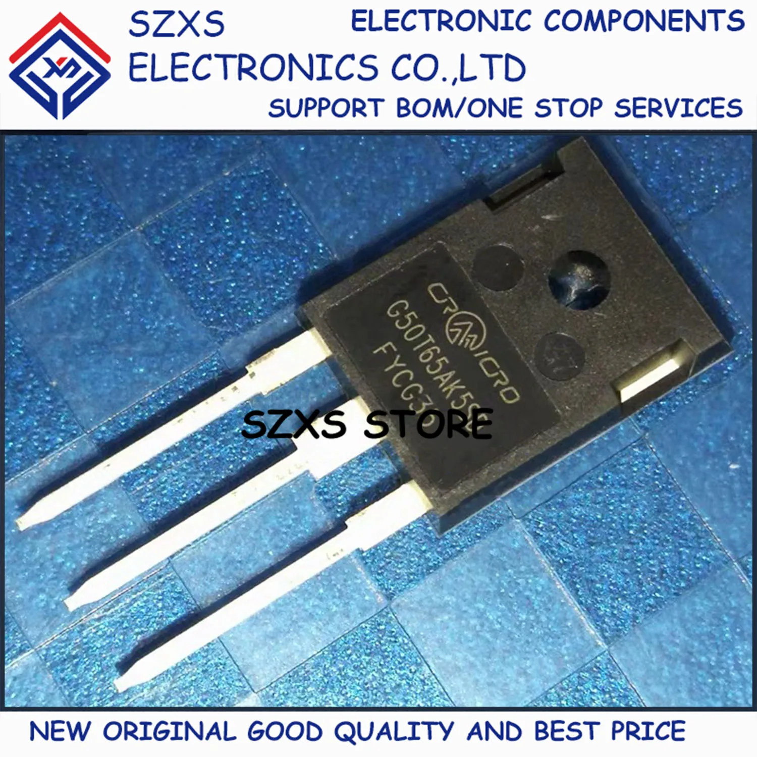 

New Original 10Pcs G50T65AK5SD CRG50T65AK5SD TO-247 650V 50A Powerful IGBT Transistor In Stock Electronic Component Good Quality
