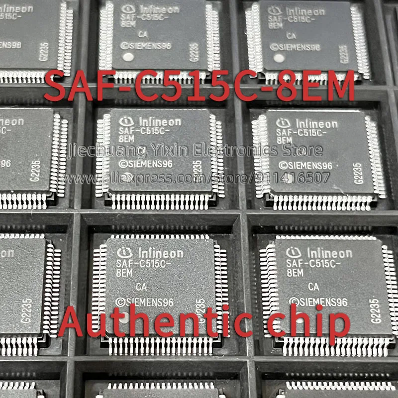 SAF-C515C-8EM QFP80 8-bit microcontroller chip Authentic chips are welcome to ask.