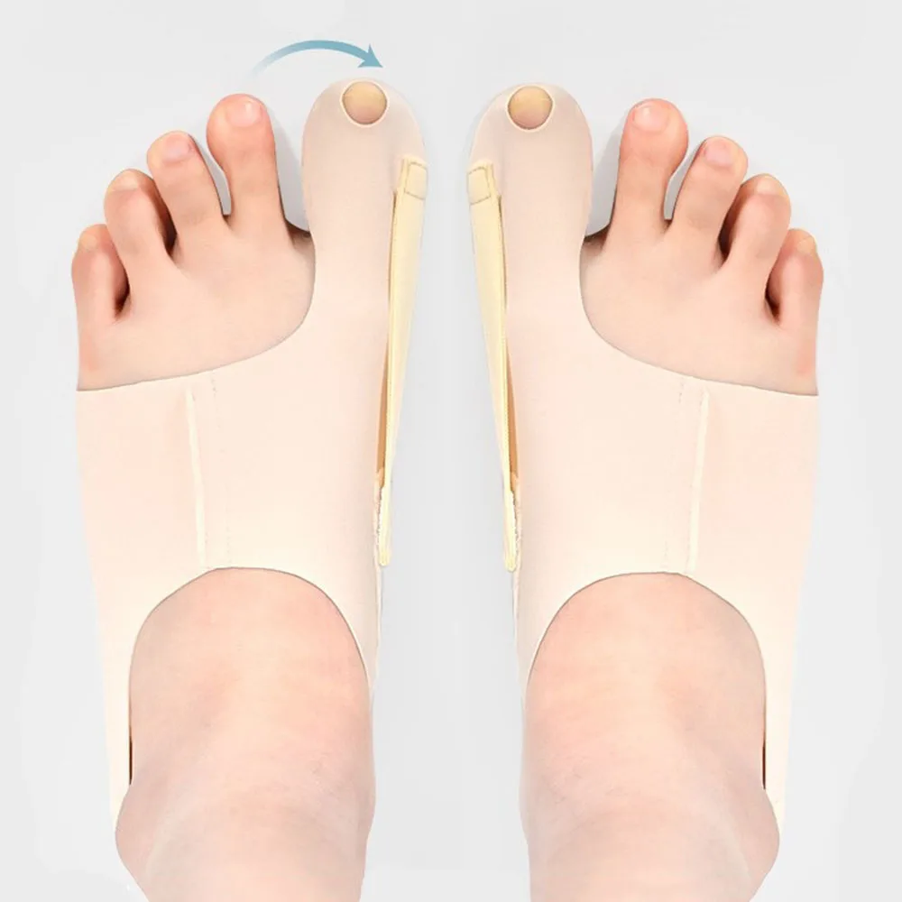 

1PC Ultra-thin Thumb Flaring Corrector Auxiliary Toe Flaring Correction Toe Thumb Toe Separator Big Toe Corrector Foot Care Tool