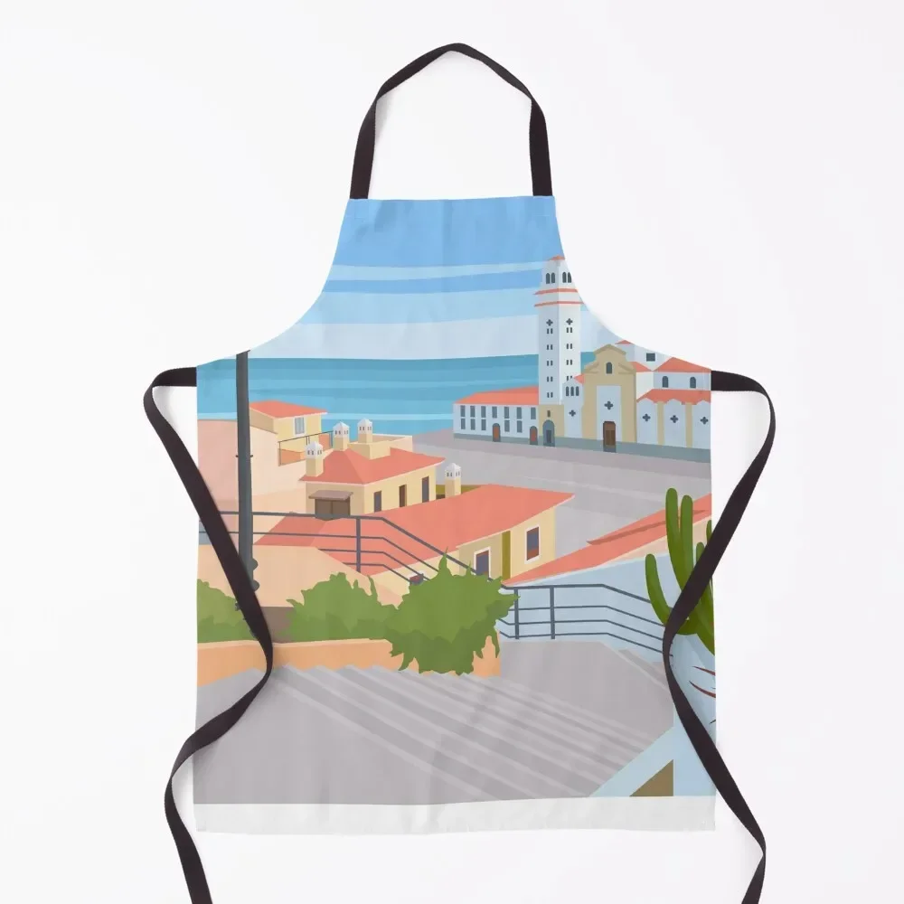 Tenerife, Candelaria - Canary Islands of Spain Apron Things For Kitchen Kitchen And Household Goods kitchen clothes Apron