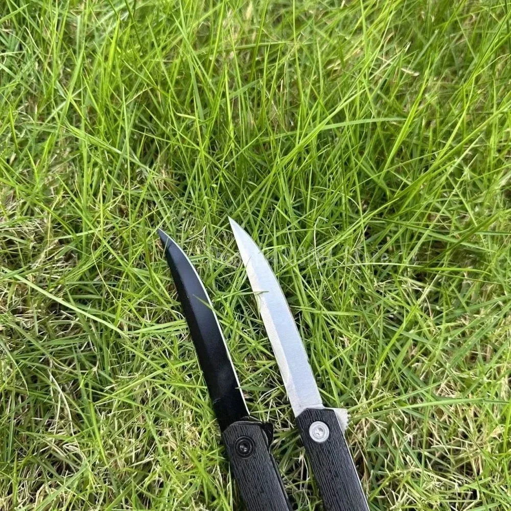 Bestseller CR CEO 7097 سكين للفرد مع 8Cr13Mov شفرة ألياف النايلون مقبض المحمولة في الهواء الطلق التخييم سكينة فاكهة هدية للرجال #4