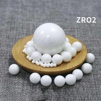 Bolas de rodamiento cerámico de precisión G5 1 1,2 1,5 88 2 2.381 2,5 2,778 3-28mm bola de óxido de circonio ZrO2 alta temperatura 600 ℃