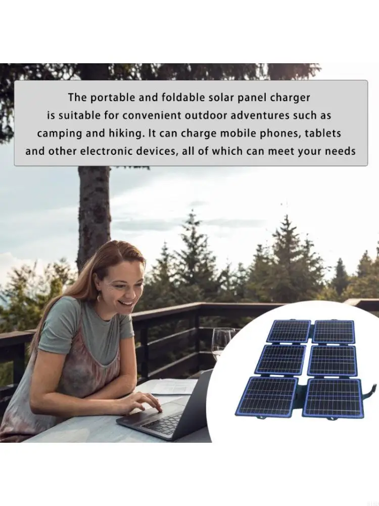 

30 Вт 12 В/5 В портативная водонепроницаемая монокристаллическая солнечная панель ETFE ETFE