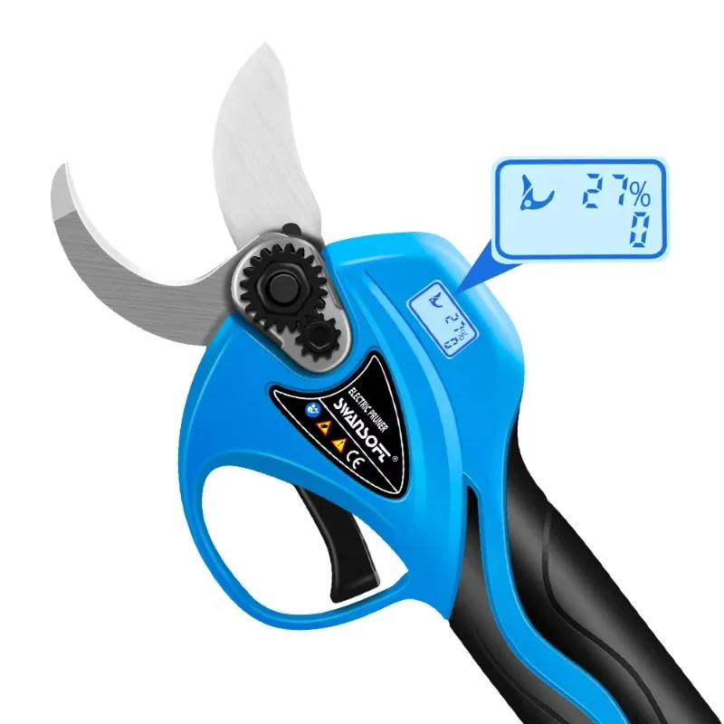 35MM 16.8V Wireless Electric Pruning Shears Cordless Branch Pruning Progressive Electric Pruner Efficient Fruit Tree SW-8608A